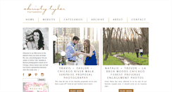 Desktop Screenshot of christytylerphotographyblog.com